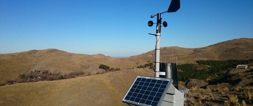 Nuevas instalaciones de Estaciones Meteorológicas en la Cuenca de Embalse de Río Tercero